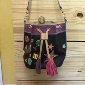 Dooney & Bourke charm collection bucket bag